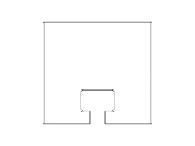 Kajaksport Skumblock, fyrkantsprofil image 1